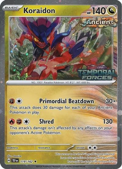 Koraidon (European Promo) Miscellaneous Cards & Products Pokemon card