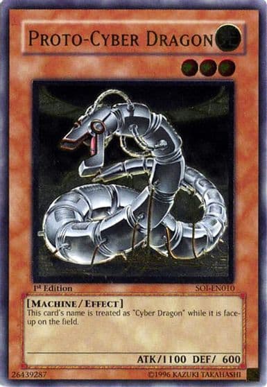 Proto Cyber Dragon UTR Shadow of Infinity Yu-Gi-Oh! card