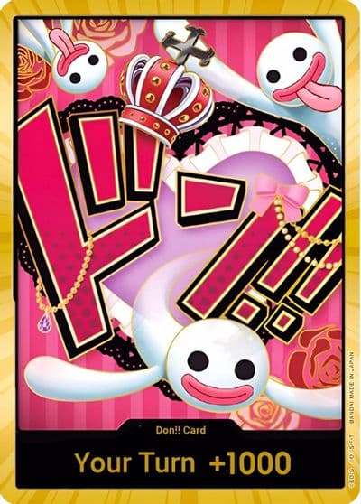 DON Card Perona Gold Premium Booster -The Best- One Piece card