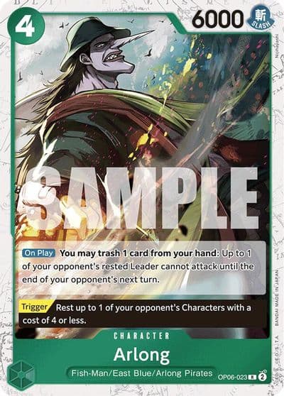 Arlong Jolly Roger Foil Premium Booster -The Best- One Piece card