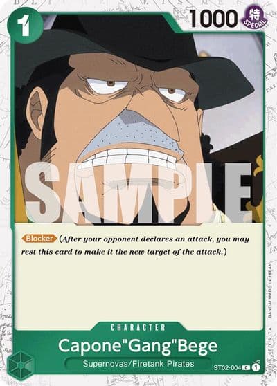 CaponeGangBege ST02 004 Jolly Roger Foil Premium Booster -The Best- One Piece card