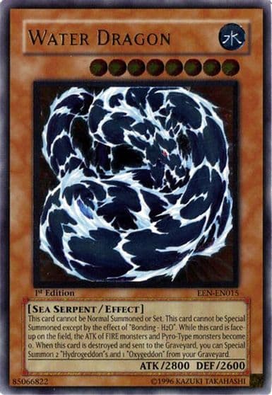 Water Dragon UTR Elemental Energy Yu-Gi-Oh! card