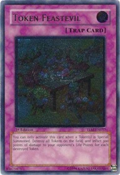 Token Feastevil UTR The Lost Millennium Yu-Gi-Oh! card