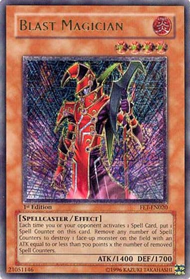 Blast Magician UTR Flaming Eternity Yu-Gi-Oh! card