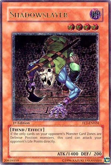 Shadowslayer UTR Flaming Eternity Yu-Gi-Oh! card