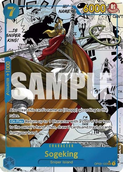 Sogeking Manga Premium Booster -The Best- One Piece card