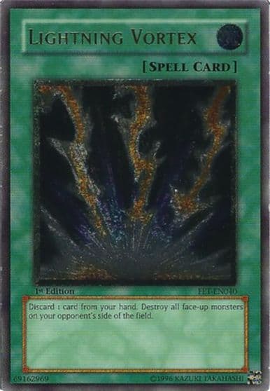 Lightning Vortex UTR Flaming Eternity Yu-Gi-Oh! card
