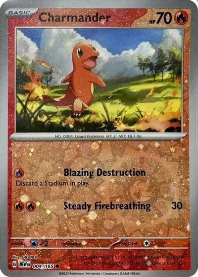 Charmander (Reverse Cosmos Holo) (Costco Exclusive) Miscellaneous Cards & Products Pokemon card