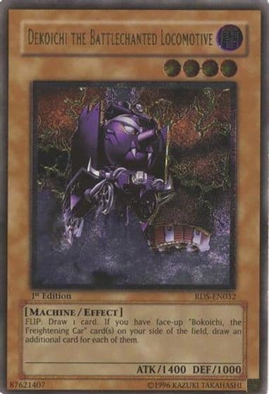 Dekoichi the Battlechanted Locomotive UTR Rise of Destiny Yu-Gi-Oh! card