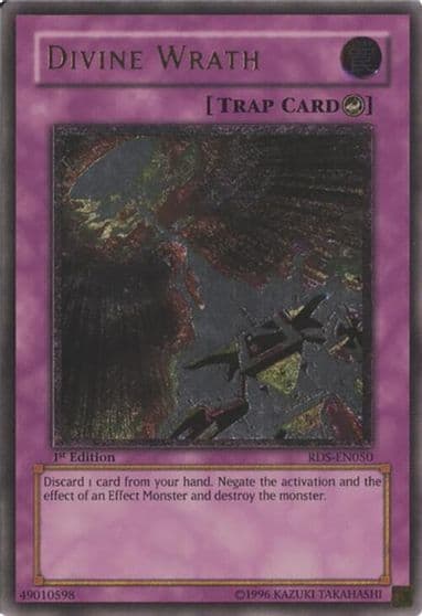 Divine Wrath UTR Rise of Destiny Yu-Gi-Oh! card