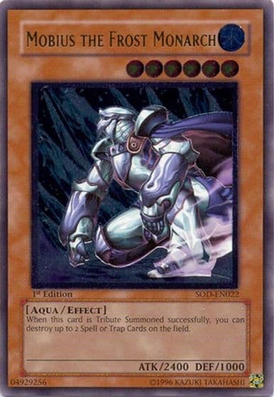 Mobius the Frost Monarch UTR Soul of the Duelist Yu-Gi-Oh! card