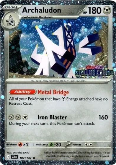Archaludon (Stellar Crown Stamp) Miscellaneous Cards & Products Pokemon card