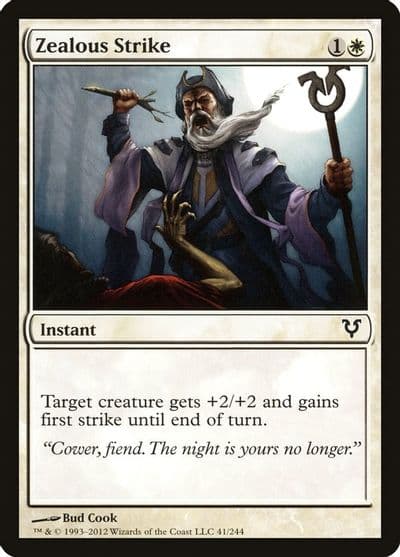 Zealous Strike Avacyn Restored Magic card