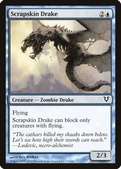 Scrapskin Drake Avacyn Restored Magic card