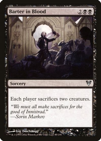 Barter in Blood Avacyn Restored Magic card
