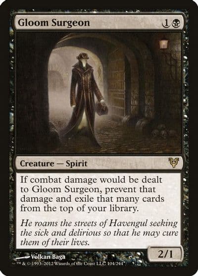 Gloom Surgeon Avacyn Restored Magic card