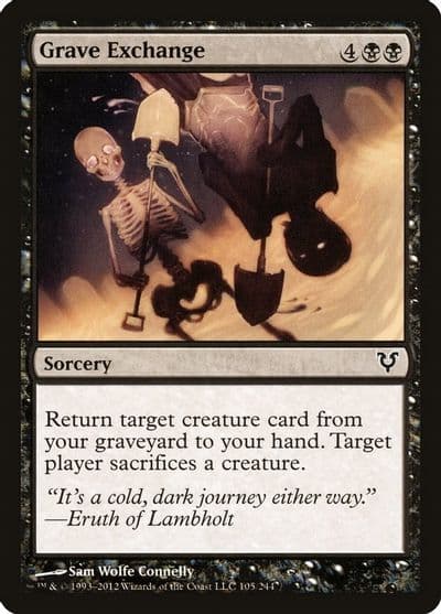 Grave Exchange Avacyn Restored Magic card