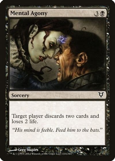 Mental Agony Avacyn Restored Magic card
