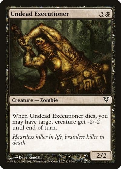 Undead Executioner Avacyn Restored Magic card