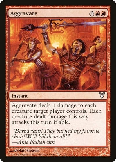 Aggravate Avacyn Restored Magic card