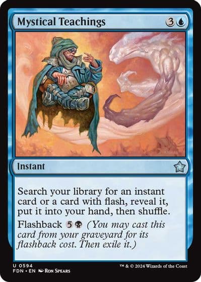 Mystical Teachings Foundations Magic card