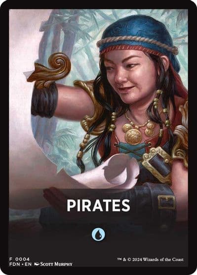 Pirates Theme Card Foundations Magic card