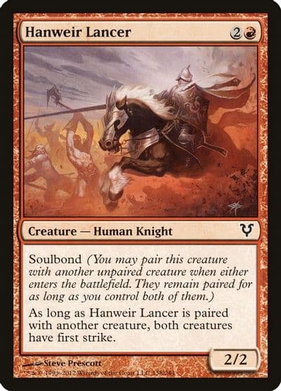Hanweir Lancer Avacyn Restored Magic card