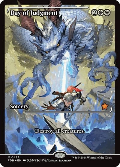 Day of Judgment Showcase Foundations Magic card