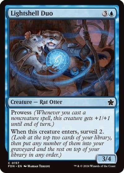 Lightshell Duo Foundations Magic card