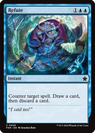 Refute Foundations Magic card