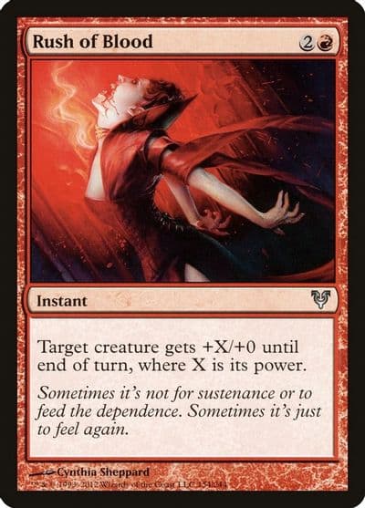 Rush of Blood Avacyn Restored Magic card