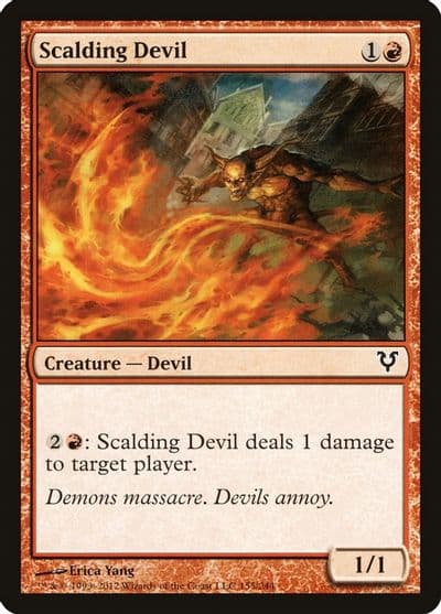 Scalding Devil Avacyn Restored Magic card