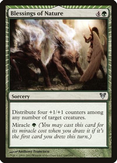 Blessings of Nature Avacyn Restored Magic card