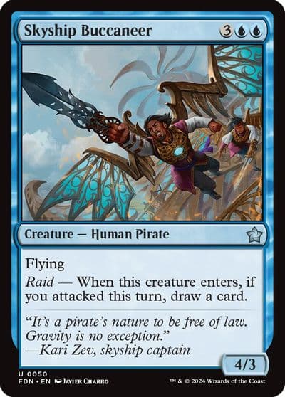 Skyship Buccaneer Foundations Magic card