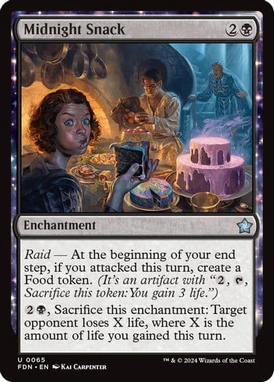 Midnight Snack Foundations Magic card