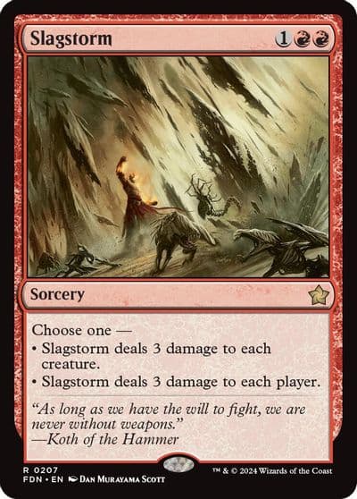 Slagstorm Foundations Magic card