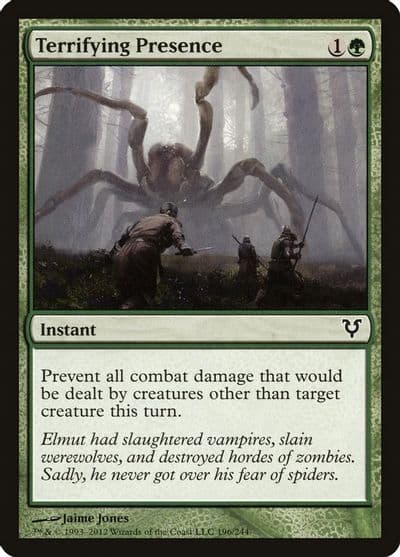 Terrifying Presence Avacyn Restored Magic card