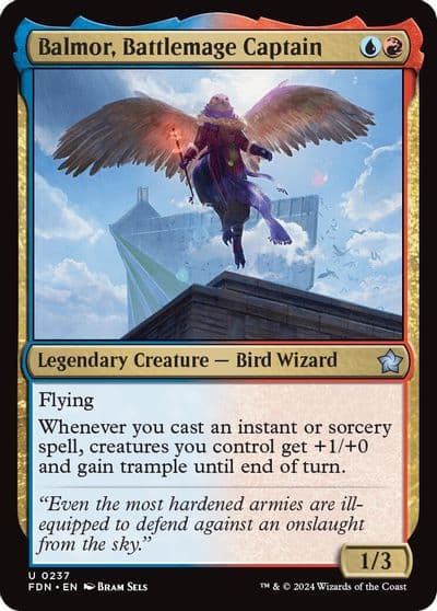 Balmor Battlemage Captain Foundations Magic card