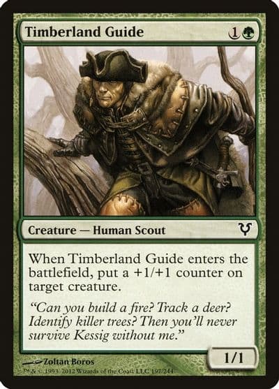 Timberland Guide Avacyn Restored Magic card