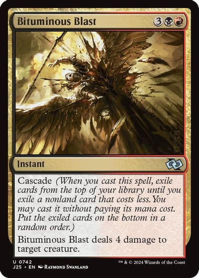 Bituminous Blast Foundations Jumpstart Magic card