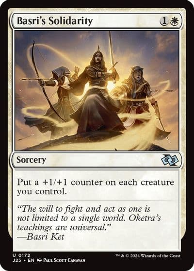Basris Solidarity Foundations Jumpstart Magic card
