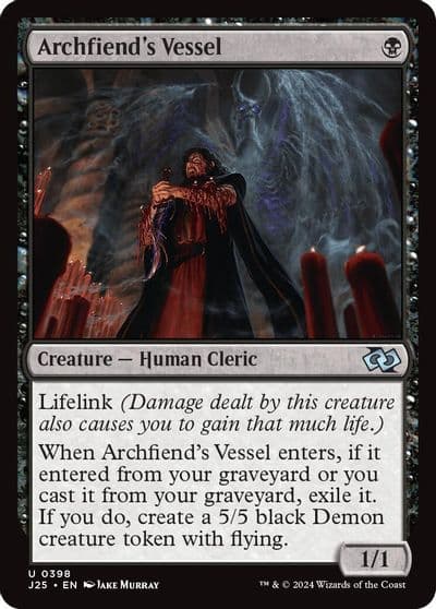 Archfiends Vessel Foundations Jumpstart Magic card