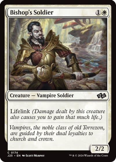 Bishops Soldier Foundations Jumpstart Magic card