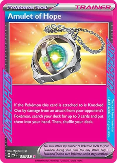 Amulet of Hope SV08: Surging Sparks Pokemon card
