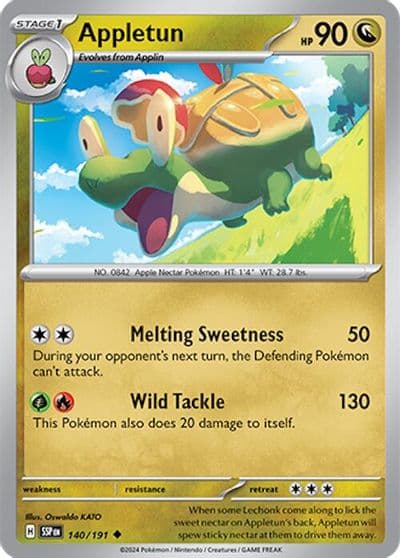 Appletun SV08: Surging Sparks Pokemon card