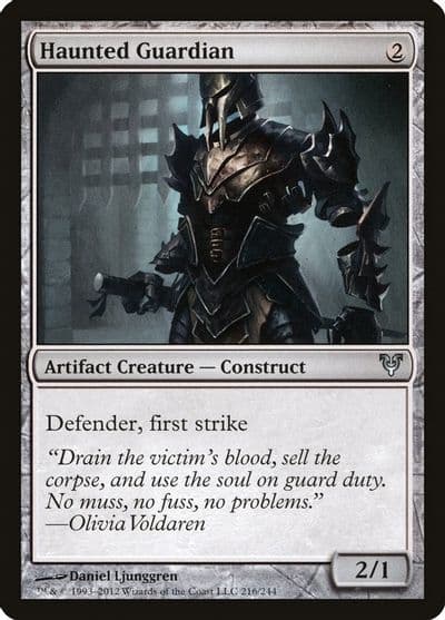 Haunted Guardian Avacyn Restored Magic card