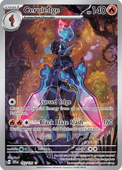 Ceruledge SV08: Surging Sparks Pokemon card