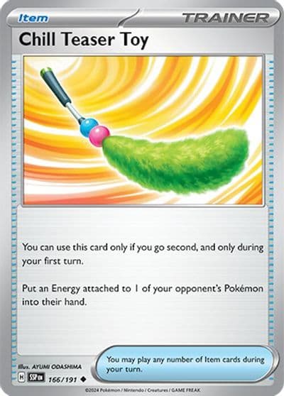 Chill Teaser Toy SV08: Surging Sparks Pokemon card