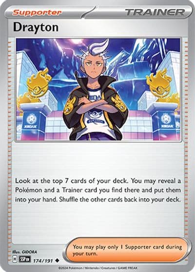 Drayton SV08: Surging Sparks Pokemon card