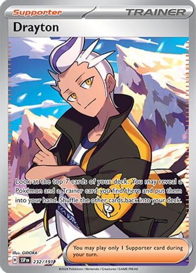 Drayton SV08: Surging Sparks Pokemon card